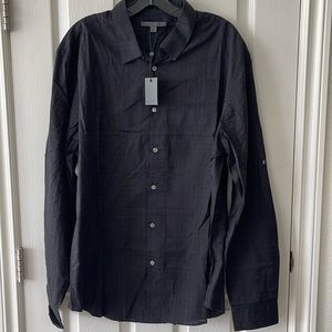 John Varvatos Men’s shirt Black Size XL